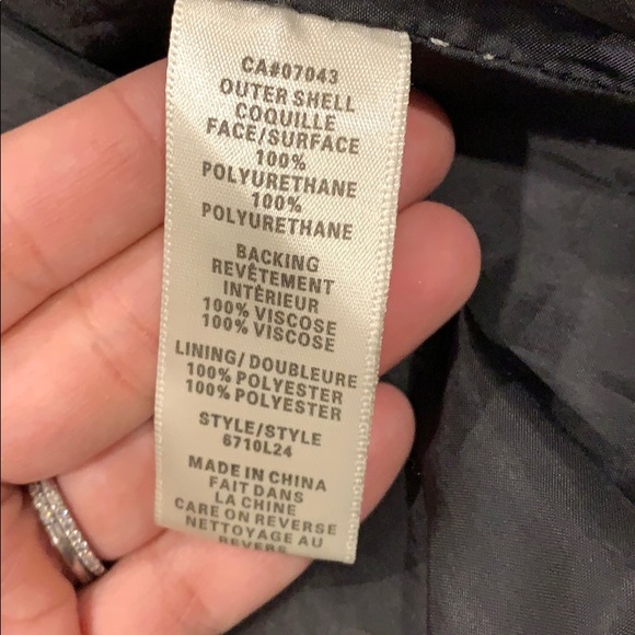 Faux leather vest - Picture 4 of 4